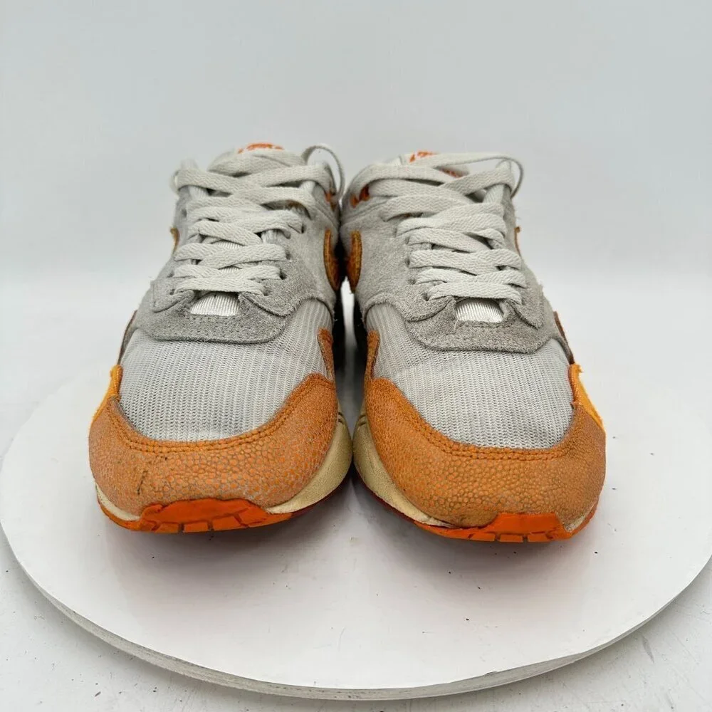 Nike Air Max 1 Master Women Size 9.5 DZ4709-001 Magma Orange Suede Training Shoe